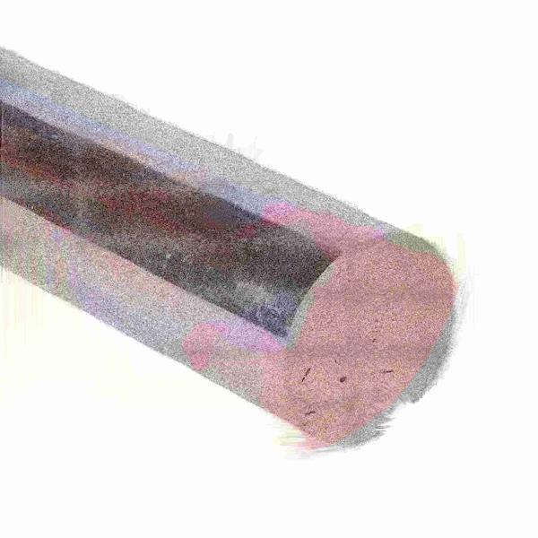 2" Diameter, 6061 Aluminum Round Rod, 10" Length, T6511, Extruded, 2.0 inch Dia